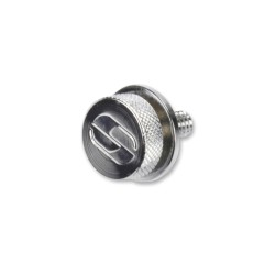Chrome Seat Mounting Knob 1/4"-20 Thread 