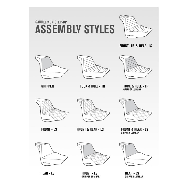 2020-2026 Challenger, Pursuit Step-Up™ Front & Rear LS Seat